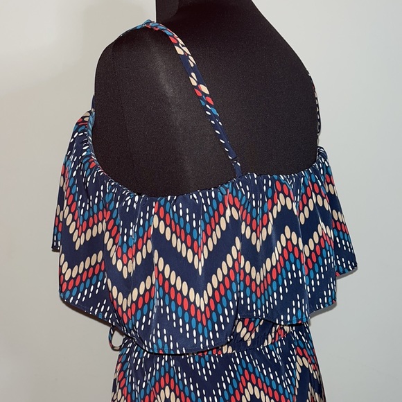 GLAM Ruffled Strap Mini Dress - Picture 6 of 9